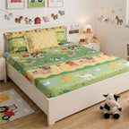 Farm Friends Flat Sheet Set