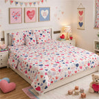 Hearts Comforter Set