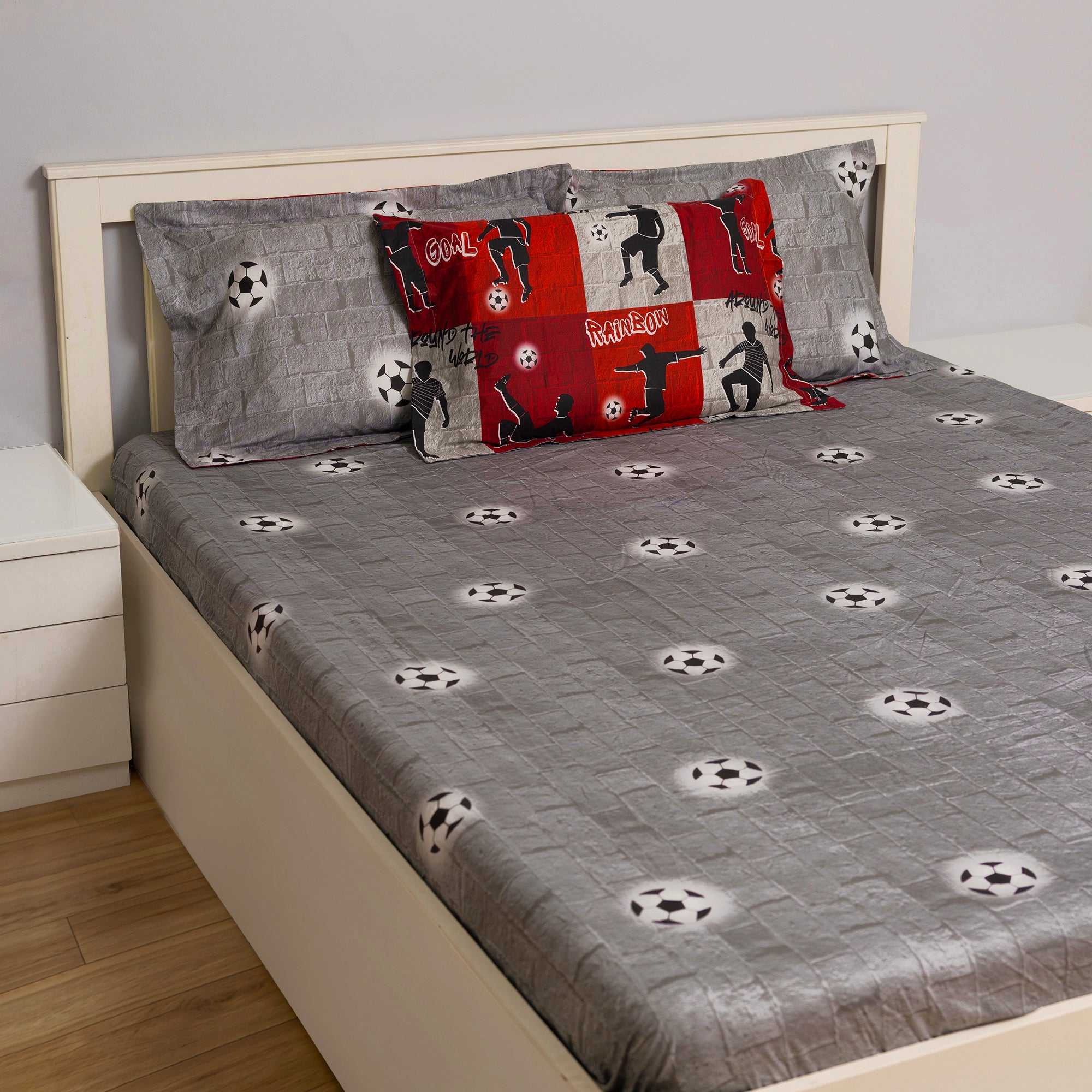 Freestyle Football Fitted Sheet Set