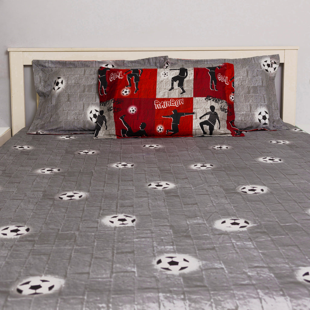 Freestyle Football Fitted Sheet Set