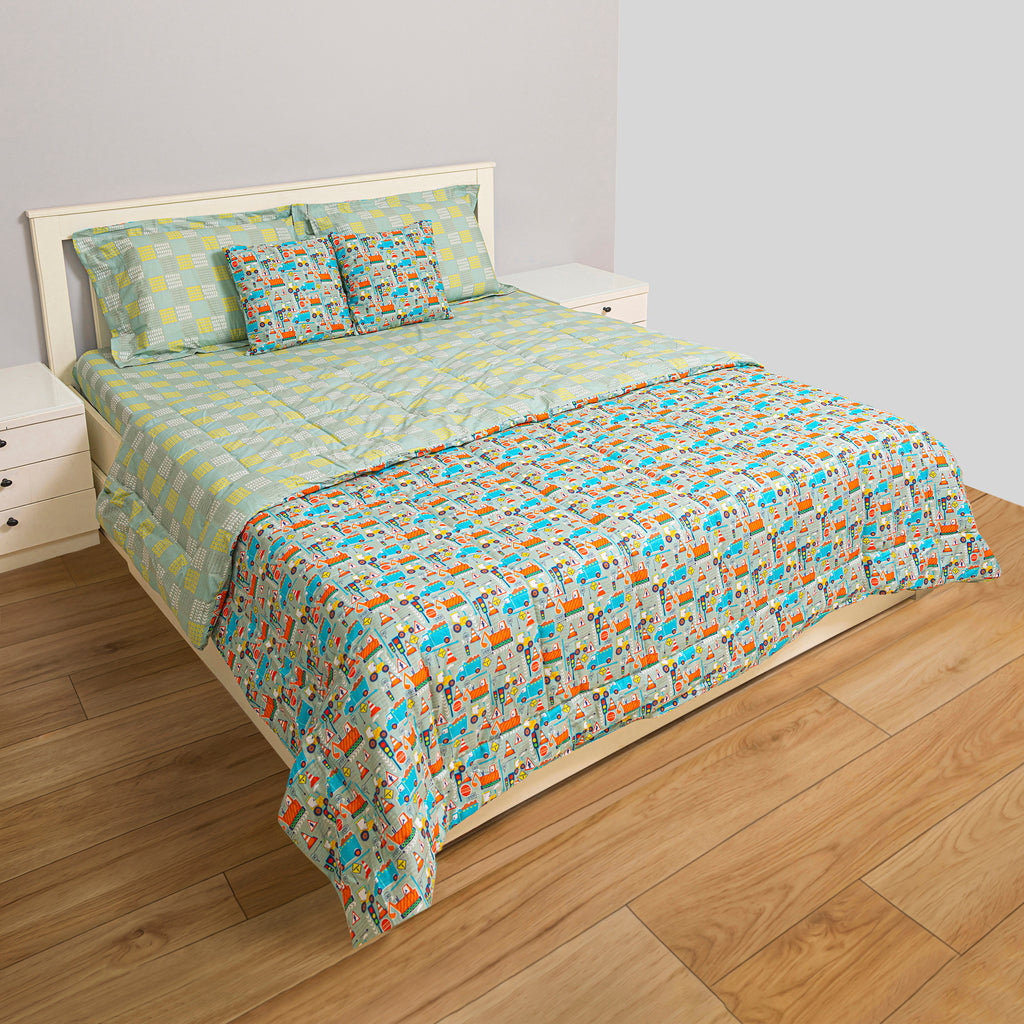 Big Diggers Comforter Set