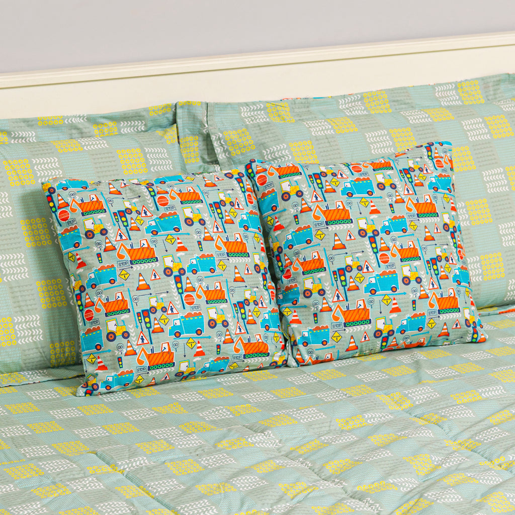 Big Diggers Cushion Covers