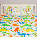 Dinky Dinosaur Flat Sheet Set