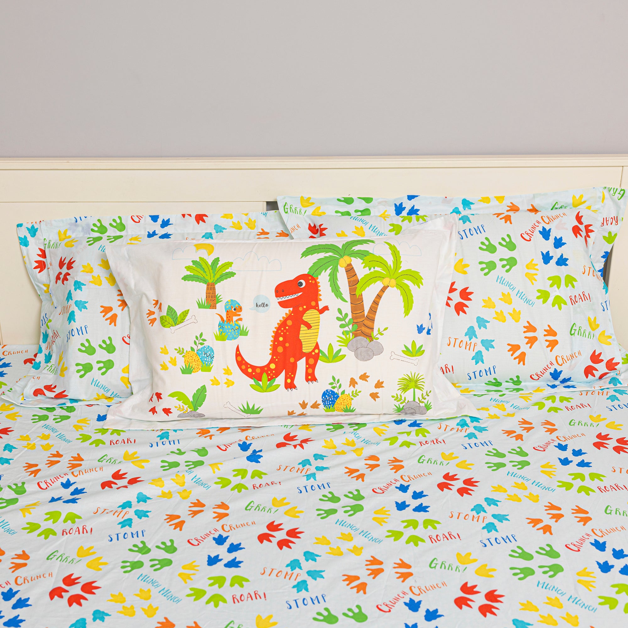 Dinky Dinosaur Pillowcases