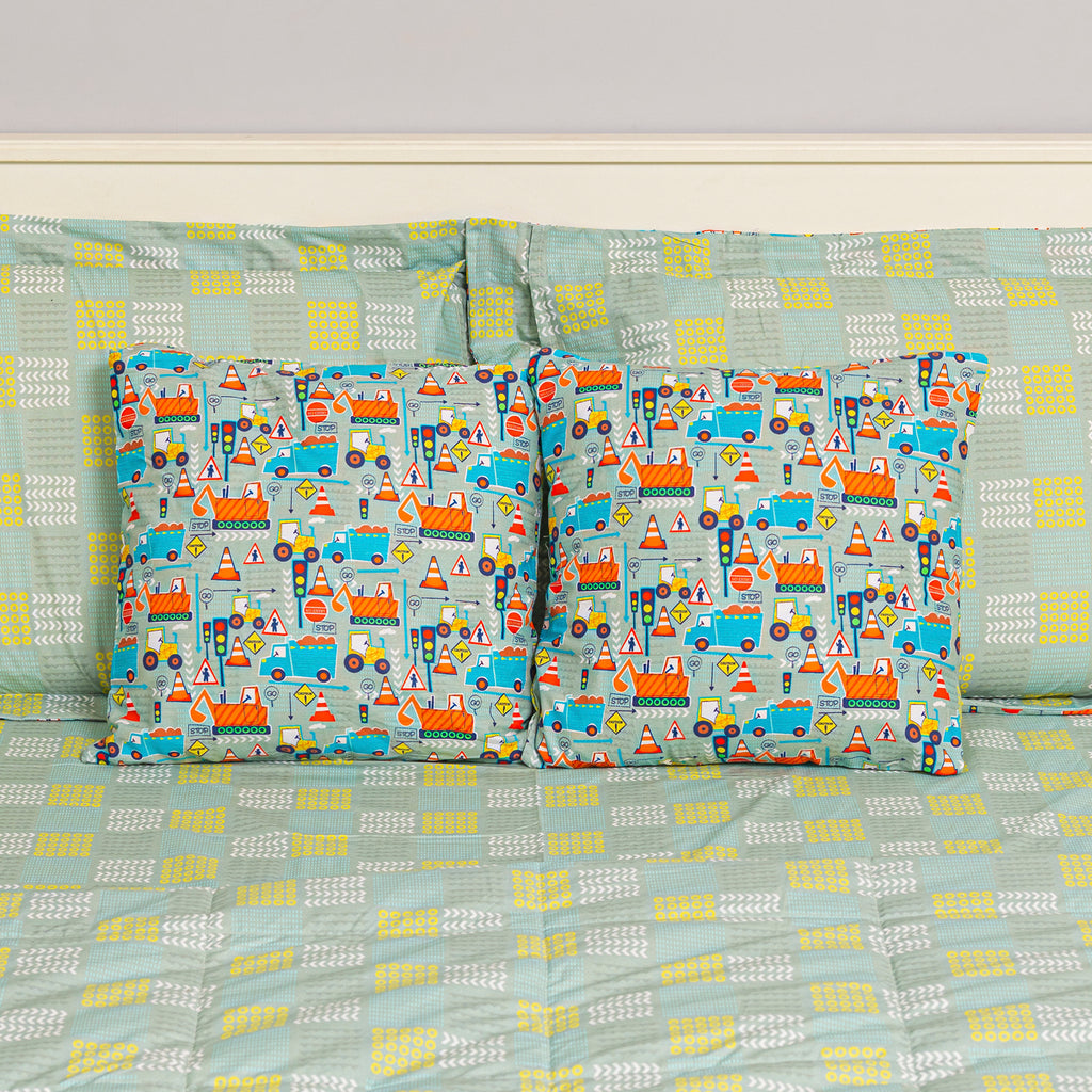 Big Diggers Cushion Covers