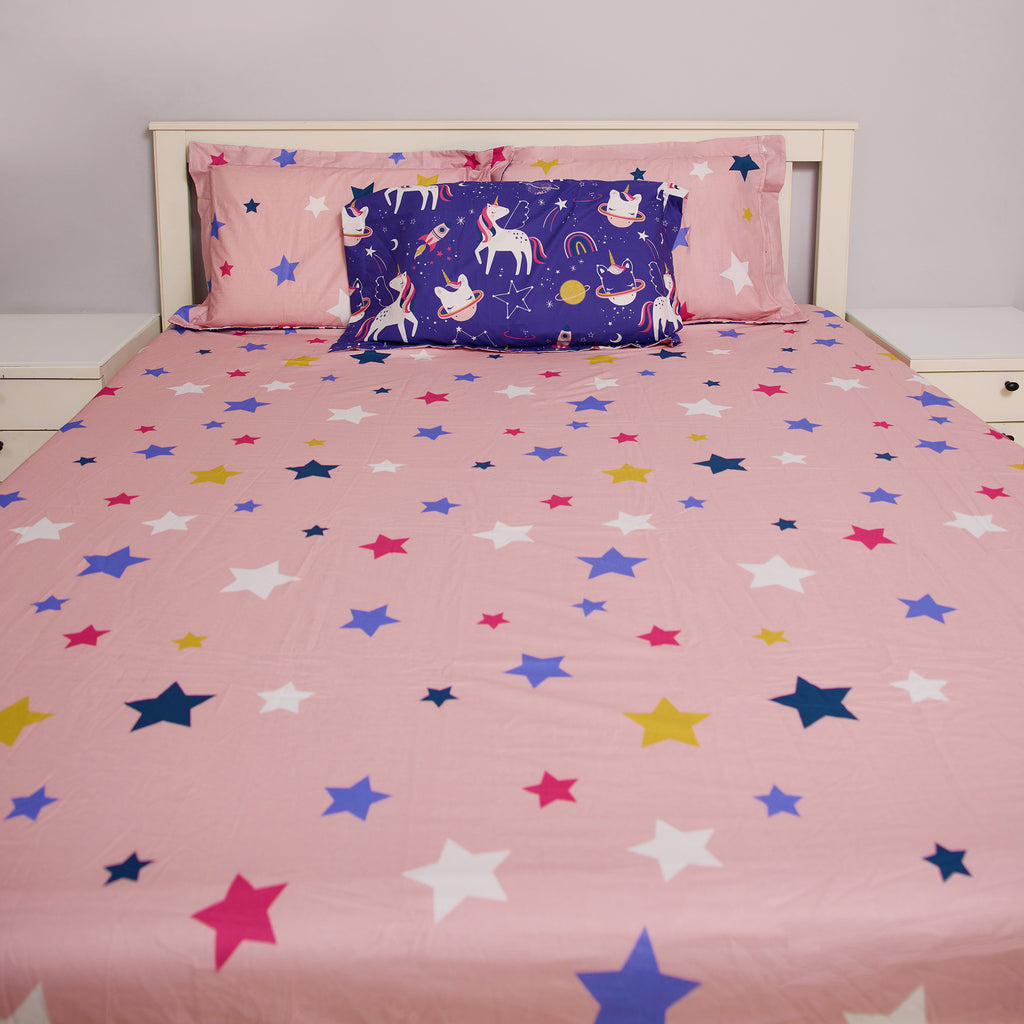Space Unicorn Fitted Sheet Set