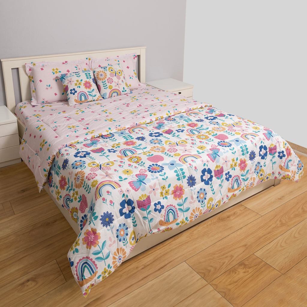 Flower Garden Duvet Cover Set