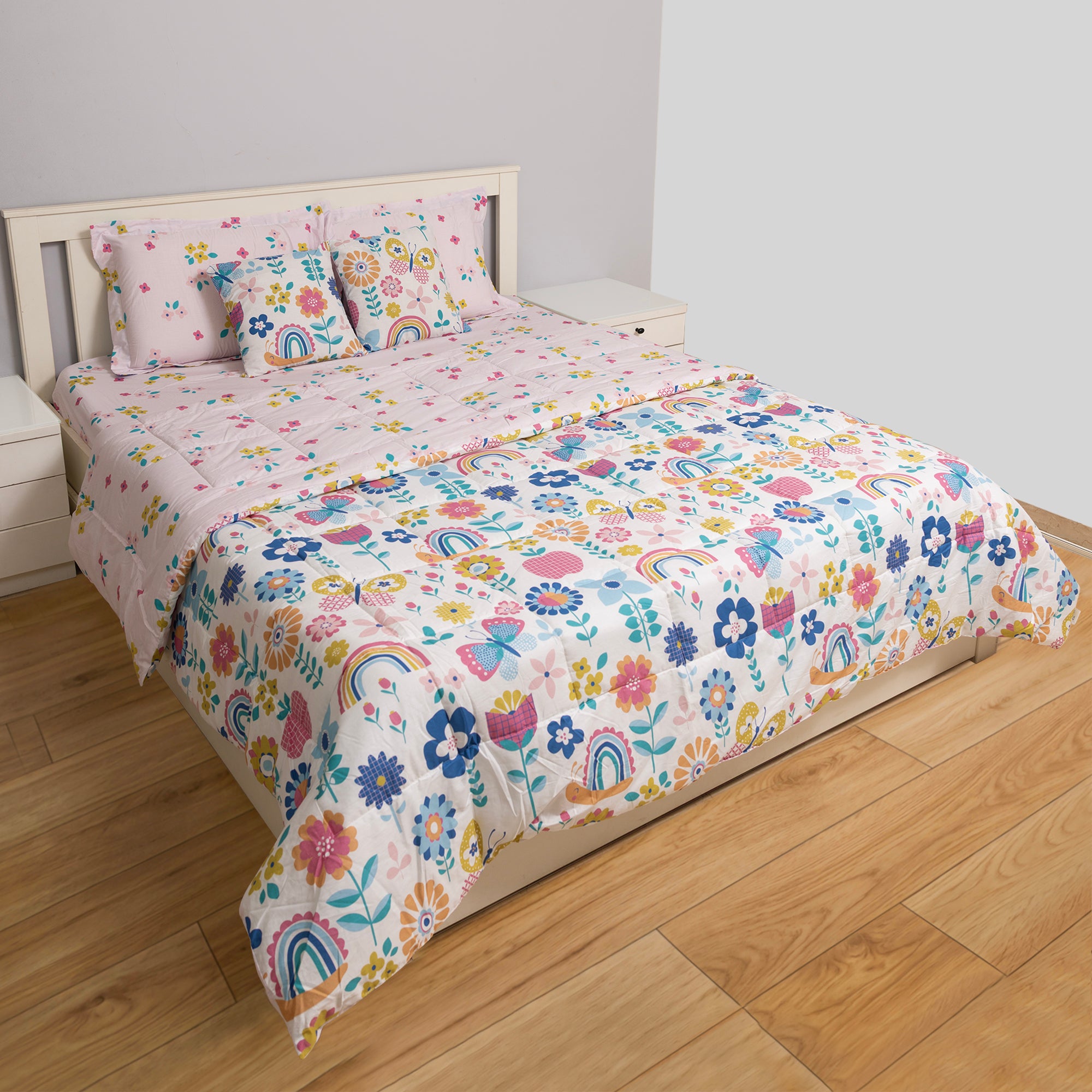 Flower Garden Duvet Cover Set