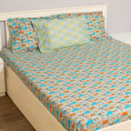 Big Diggers Flat Sheet Set