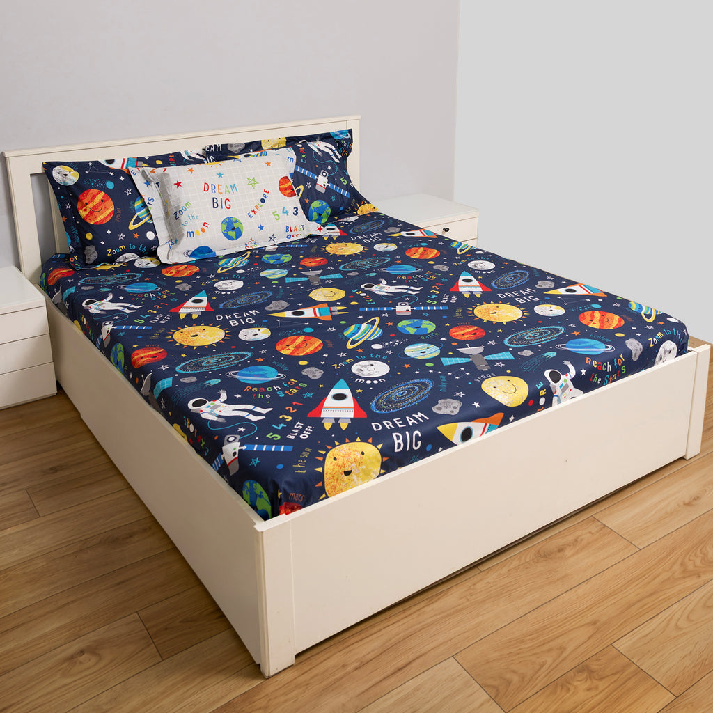Space Explorer Flat Sheet Set