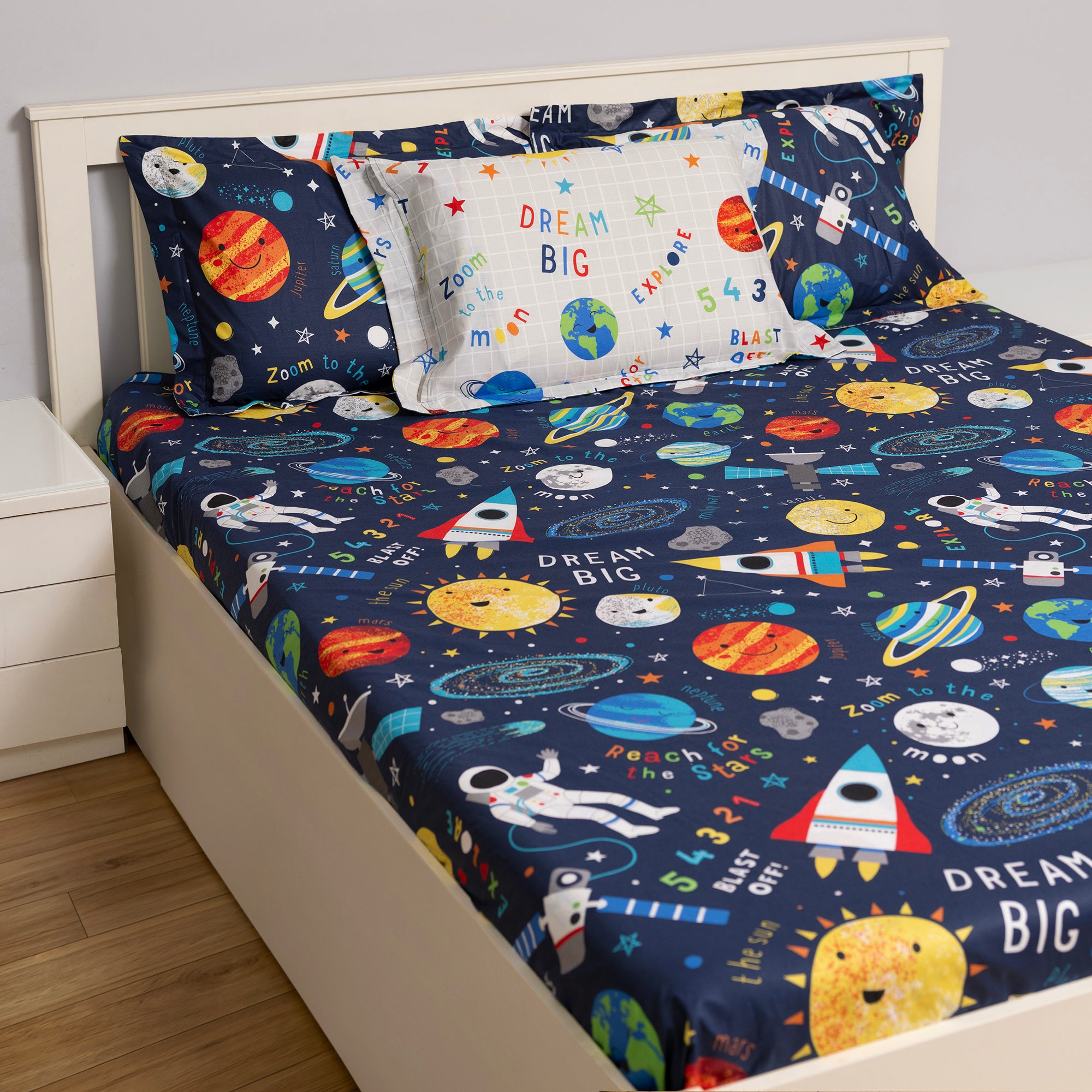 Space Explorer Flat Sheet Set