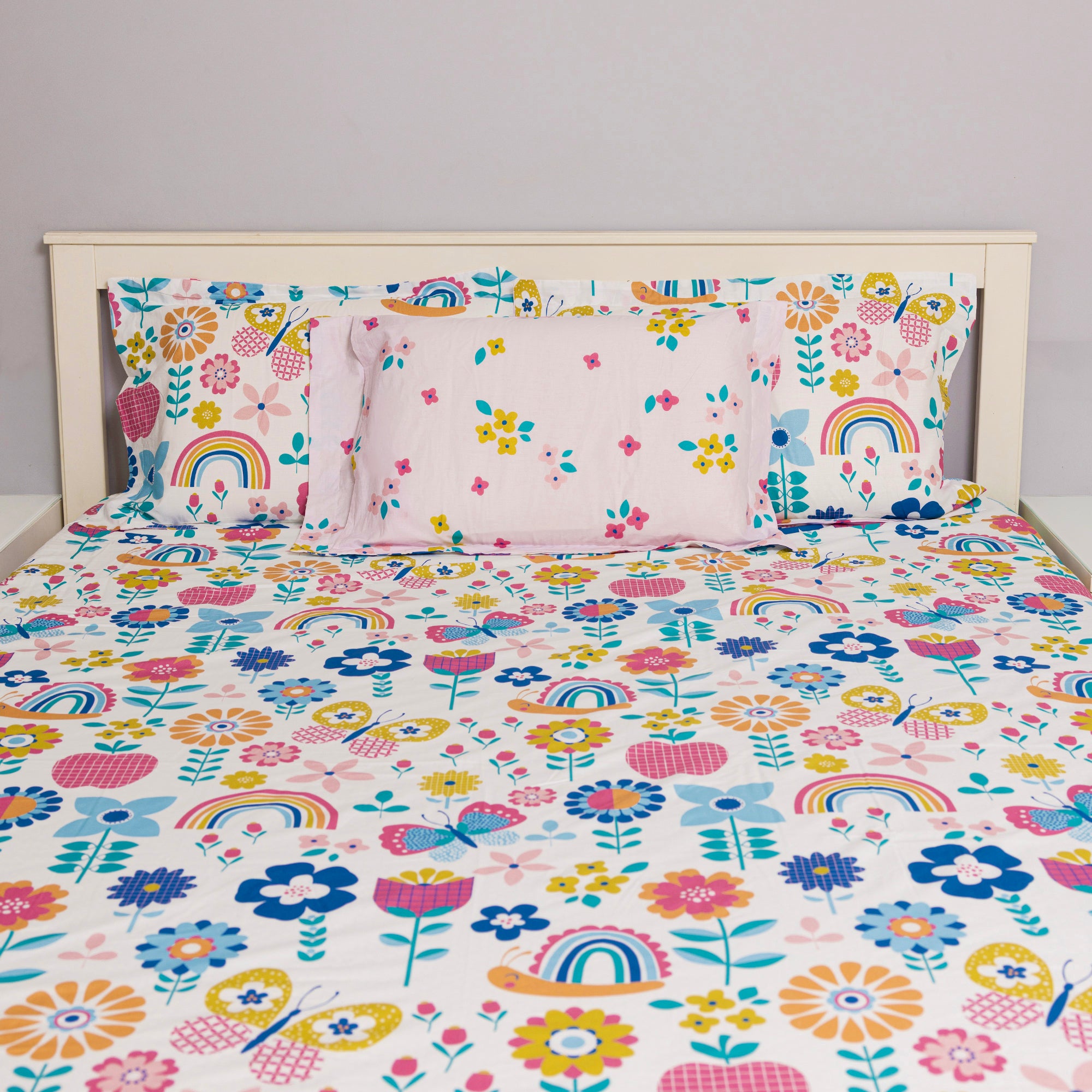 Flower Garden Flat Sheet Set