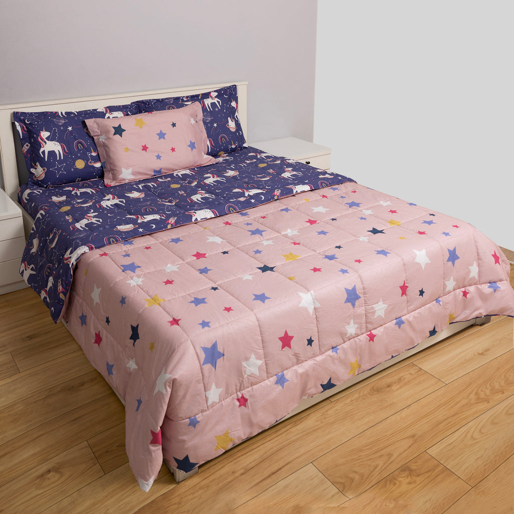 Space Unicorn Comforter Set