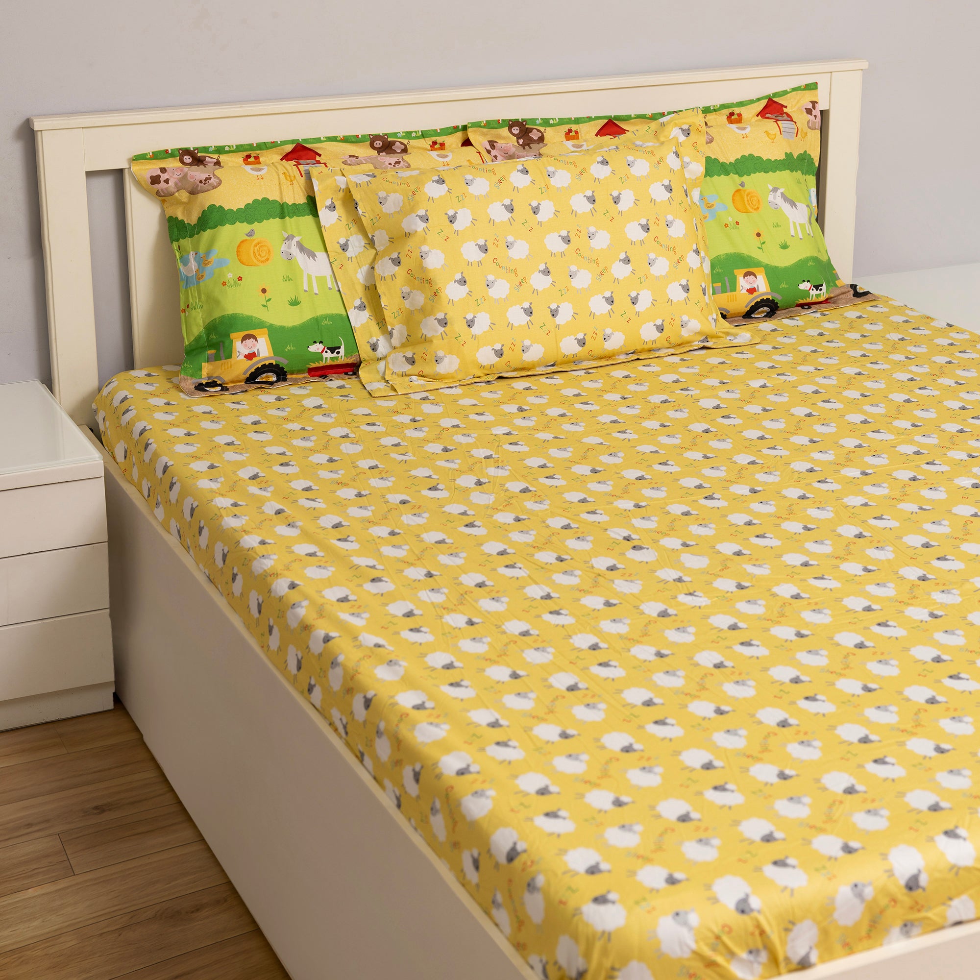 Farm Friends Fitted Sheet Set