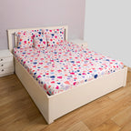 Hearts Flat Sheet Set