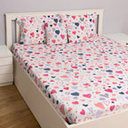 Hearts Fitted Sheet Set