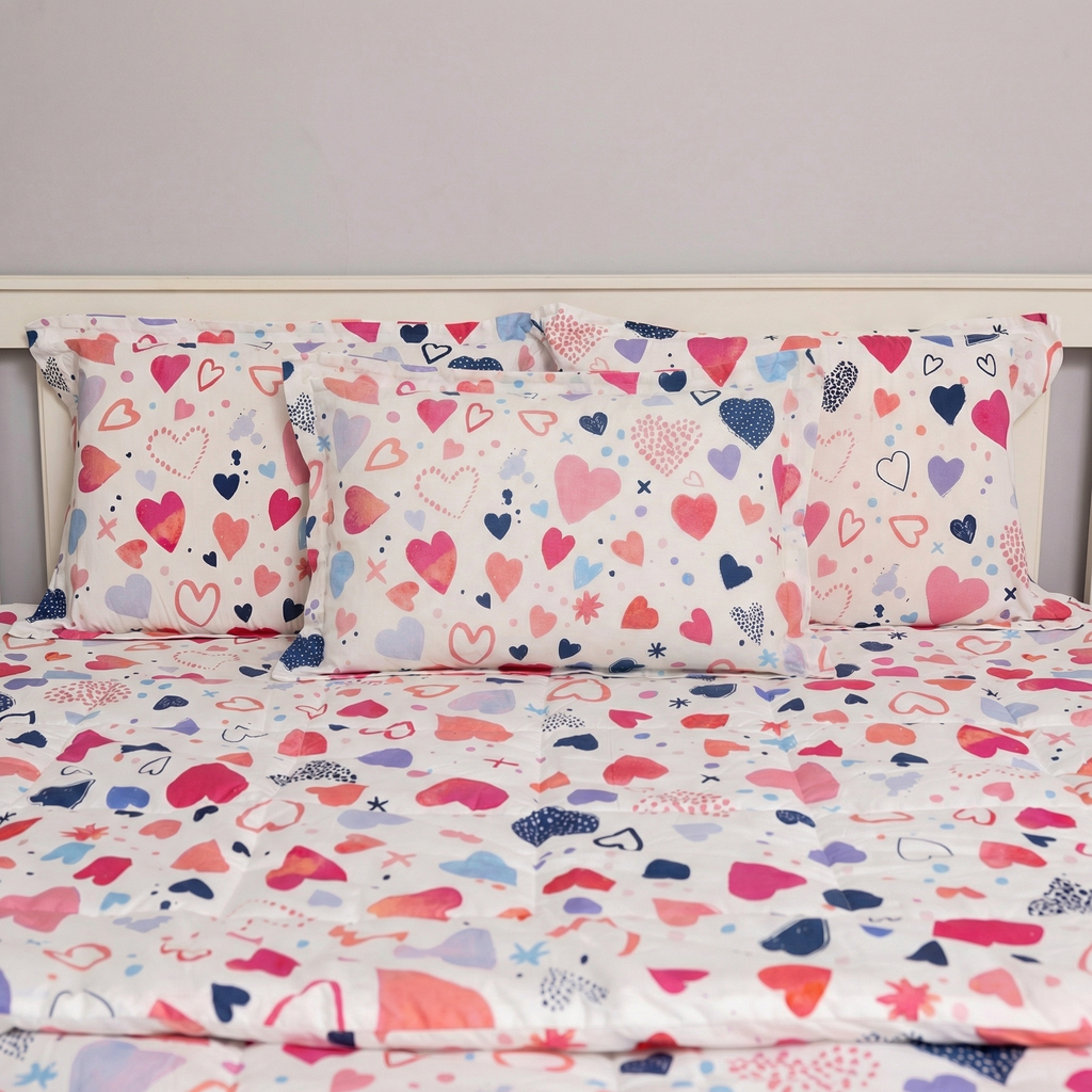 Hearts Pillowcases