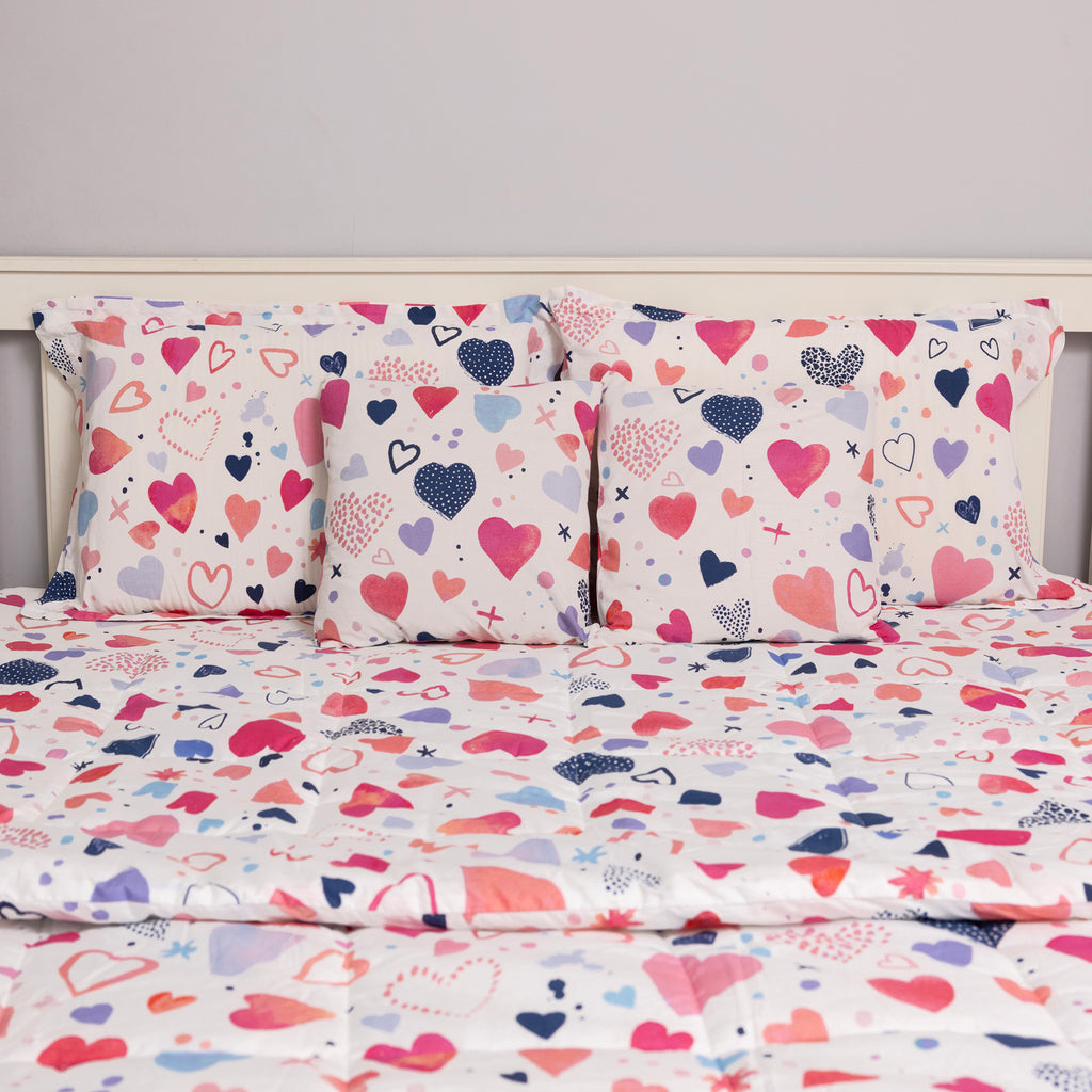 Hearts Cushion Covers
