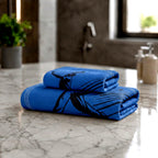 Kids 350 GSM Cotton Face Towel | Cricket Bowler Print