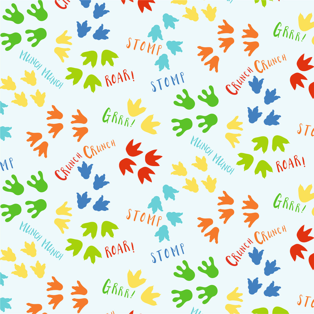 Dinky Dinosaur Fitted Sheet Set