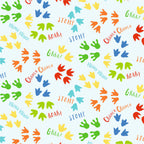 Dinky Dinosaur Fitted Sheet Set