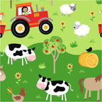 Farm Friends Flat Sheet Set