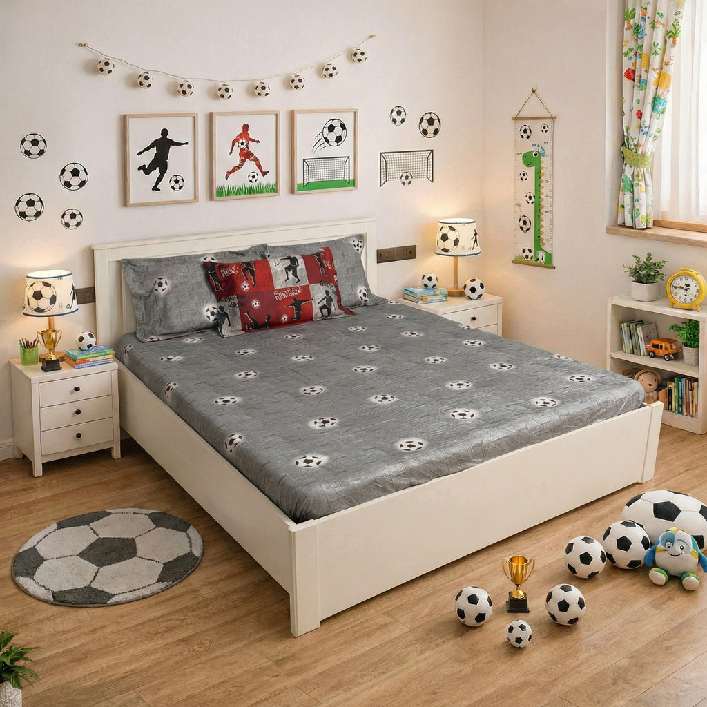 Freestyle Football Fitted Sheet Set