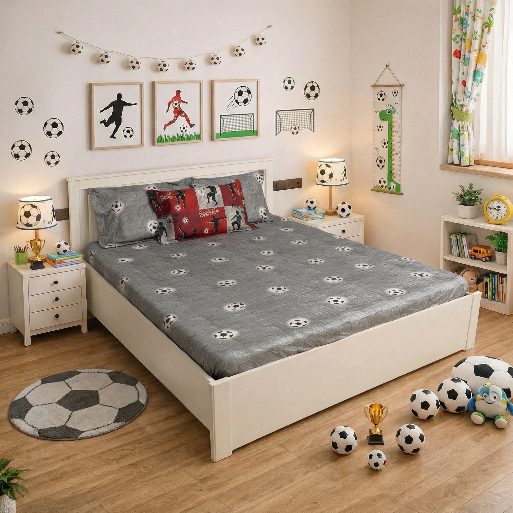 Freestyle Football Fitted Sheet Set