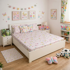Flower Garden Fitted Sheet Set