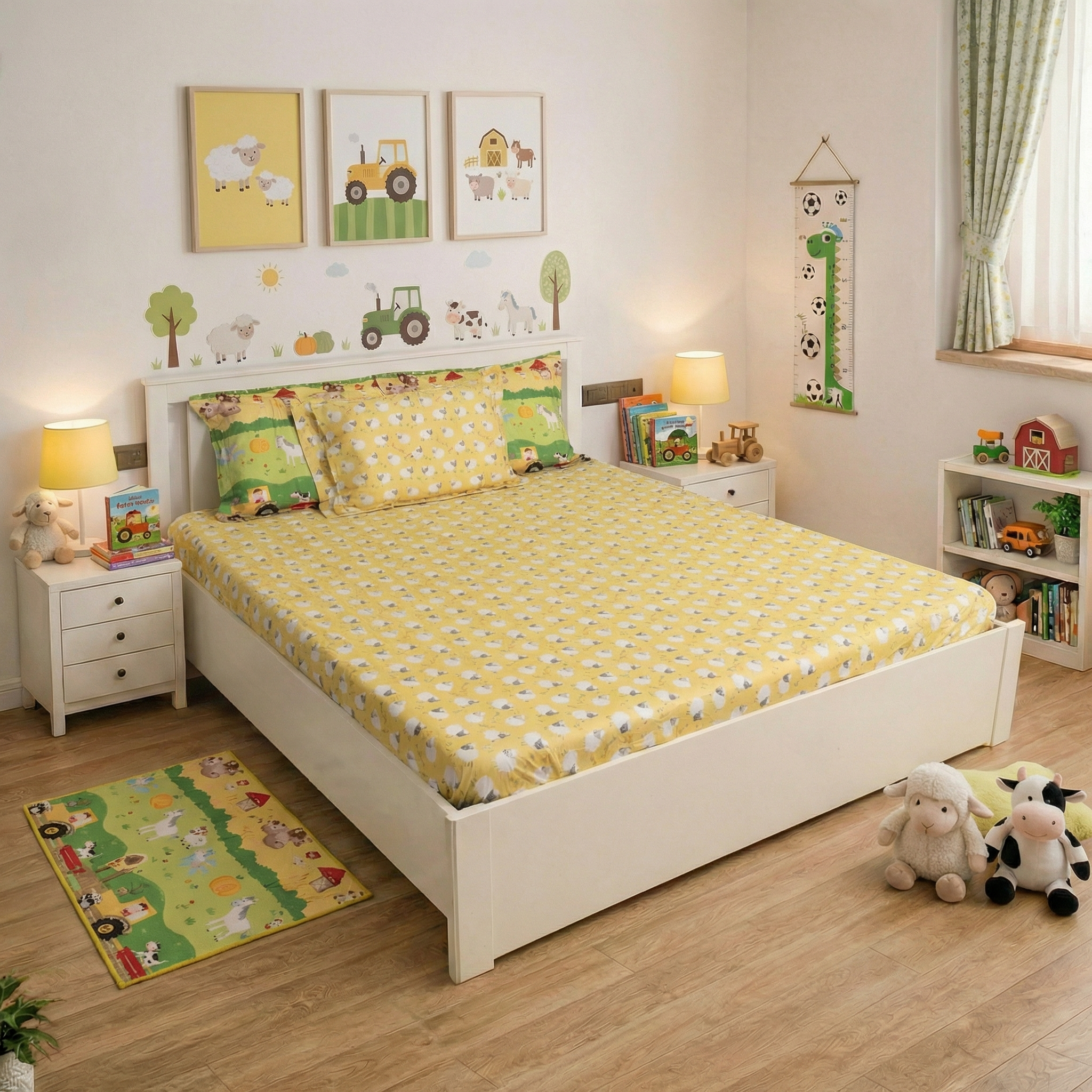 Farm Friends Fitted Sheet Set