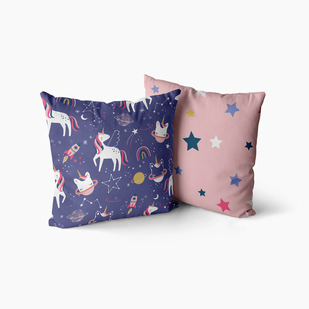 Space Unicorn Cushion Covers