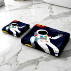 Kids 350 GSM Cotton Face Towel | Space Explore Print