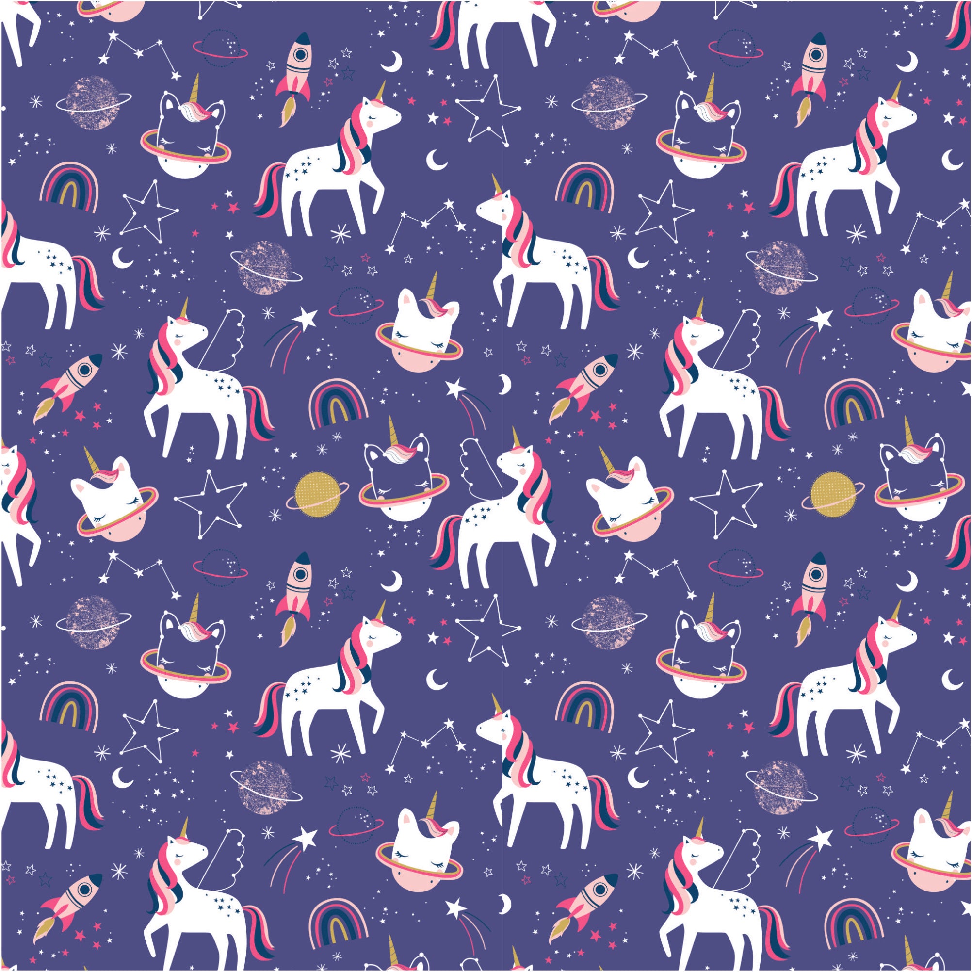 Space Unicorn Bed in a Bag
